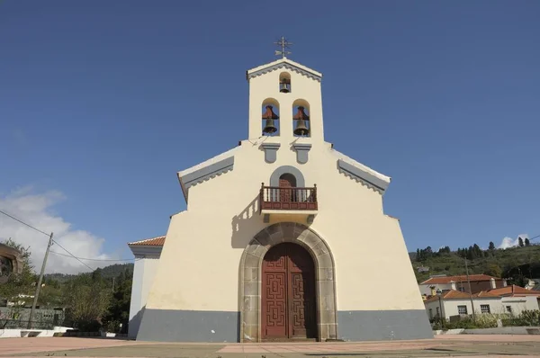 Iglesia San Mauro Abad Canary Islands Espanha Europa — Fotografia de Stock