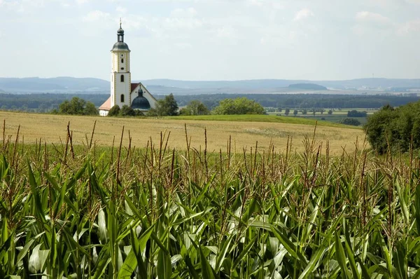 Kyrkan Maria Bruennlein Bayern Tyskland — Stockfoto