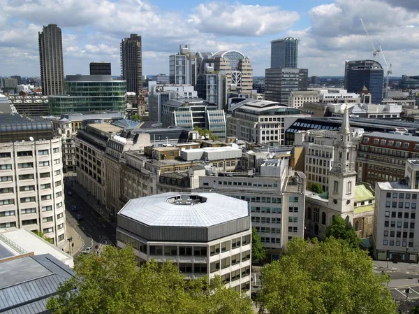 Moderne Zakenwereld Wolkenkrabbers Londen Groot Brittannië — Stockfoto