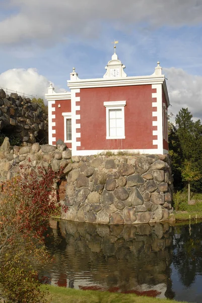 Stone Island Stein Com Villa Hamilton Alemanha Europa — Fotografia de Stock