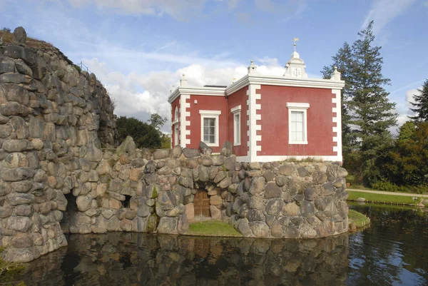 Kamenný Ostrov Stein Villa Hamilton Německo Evropa — Stock fotografie