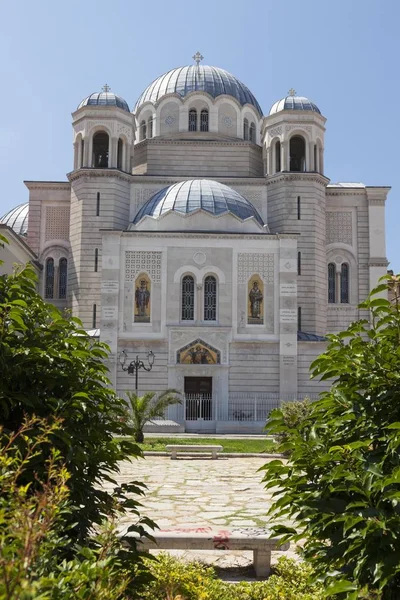 Igreja Ortodoxa Sérvia Igreja Saint Spyridon Piazza Sant Antonio Trieste — Fotografia de Stock