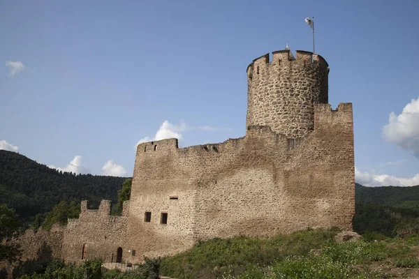 Hermosa Arquitectura Medieval Castillo — Foto de Stock