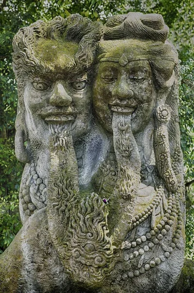 Estatua Ubud Bali Indonesia Asia — Foto de Stock