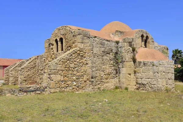 Byzantine Church San Giovanni Sinis Sinis Peninsula Sardinia Italy Europe — Stock Photo, Image