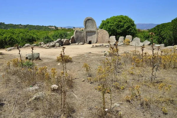 Μπροστά Portal Rock Στον Τάφο Των Giants Ena Thomes Εποχή — Φωτογραφία Αρχείου