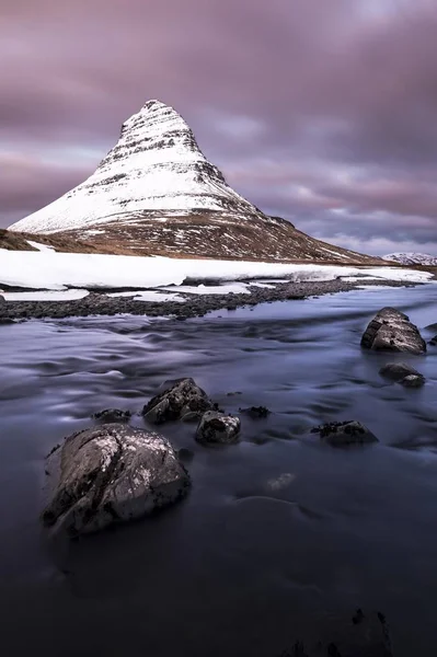 Beau Paysage Montagne Islande Europe — Photo