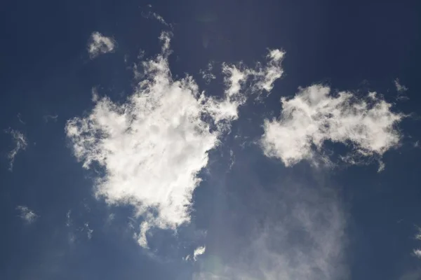 青い空に白い雲 バーデン ロッテルベルク ドイツ ヨーロッパ — ストック写真