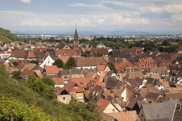 Townscape Turckheim Alsace France Europe — 图库照片