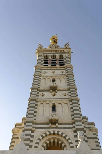 Notre Dame Garde Marseille Bouches Rhne Rgion Provence Alpes Cte —  Fotos de Stock