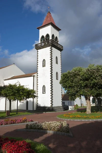 Church Salga Sao Miguel Azores Portugal Europe — 图库照片