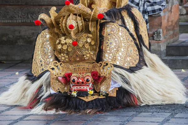 Barong Kris Dance Tradycyjny Taniec Balijski Ubud Bali Indonezja Azja — Zdjęcie stockowe