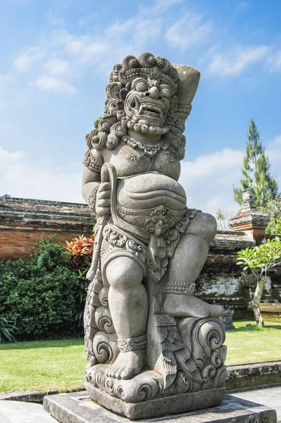 Sculptura Templul Pura Taman Ayun Mengwi Bali Indonezia Asia — Fotografie, imagine de stoc