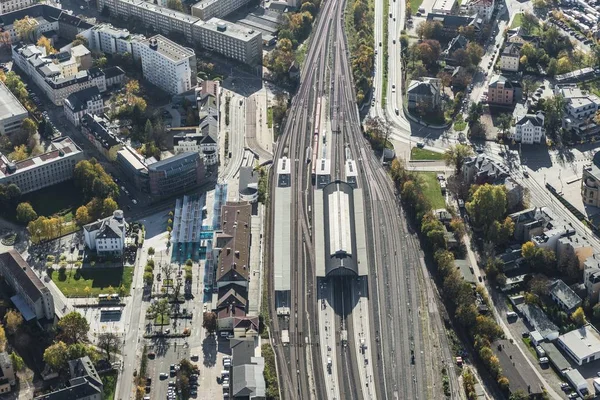 Hauptbahnhof Gera Modernisiert 2005 Bis 2007 Gera Thüringen Deutschland Europa — Stockfoto