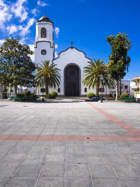 Igreja Nossa Senhora Montserrat Plaza Montserrat San Andrs Sauces San — Fotografia de Stock
