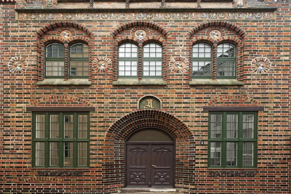 Stadtarchiv Seit 1907 Jahrhundert Renaissance Rostock Mecklenburg Vorpommern Deutschland Europa — Stockfoto