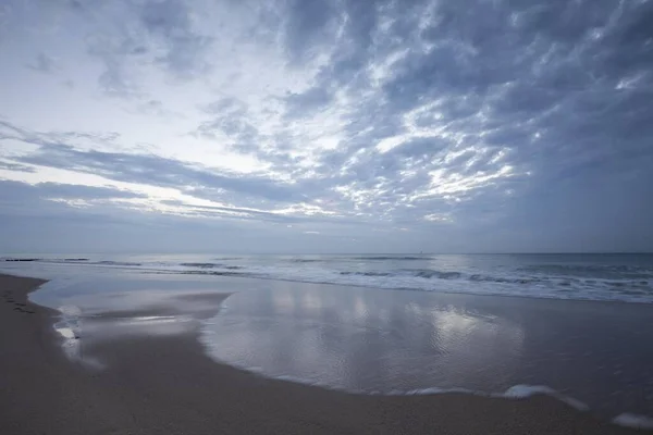 Večerní Atmosféra Pobřeží Severního Moře Sylt Severní Fríský Ostrov Severní — Stock fotografie
