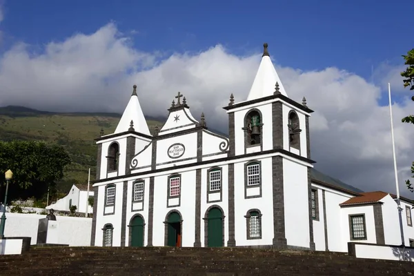 Igreja São Mateus São Mateus Ilha Pico Açores Portugal Europa — Fotografia de Stock