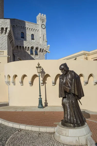 Franois Grimaldi Statue Gründer Der Dynastie Vor Dem Prinzenpalast Von — Stockfoto