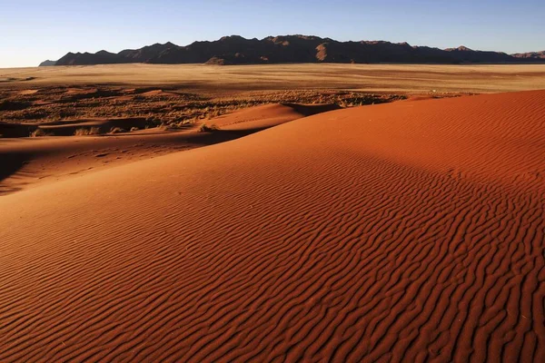 Prealpi Meridionali Del Deserto Del Namib Dune Sabbia Strutture Dietro — Foto Stock