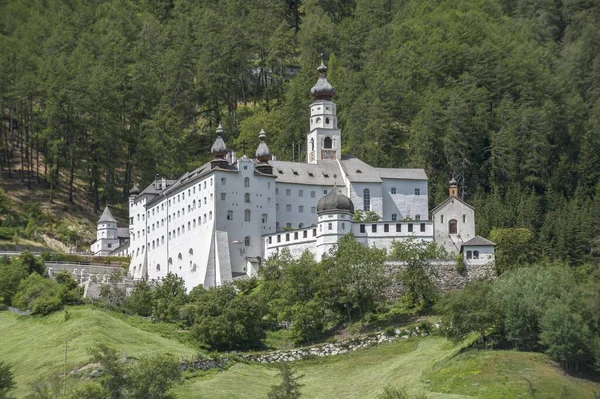 Marienberg Abbey Highest European Benedictine Abbey Also Museum Burgeis Burgusio — Stock Photo, Image