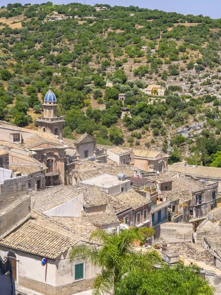 Zicht Daken Ragusa Ibla Unesco Werelderfgoed Val Noto Sicilië Italië — Stockfoto