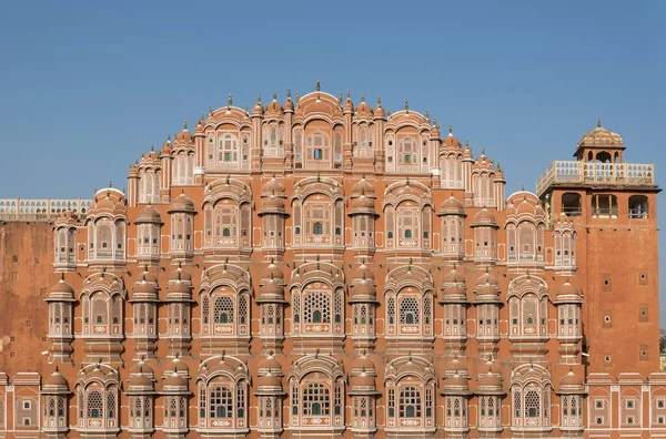 Hawa Mahal Vindarnas Palats Jaipur Rajasthan Indien Asien — Stockfoto