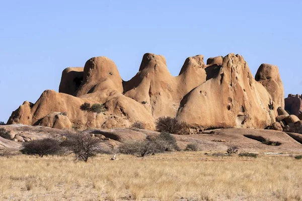 Spitzkoppe 纳米比亚 非洲的岩层 — 图库照片