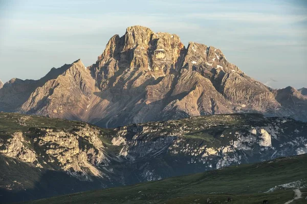 Croda Rossa Ampezzo 3156 Výhled Oblasti Tre Cime Lavaredo Dolomiti — Stock fotografie