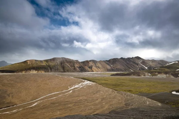 Hermoso Paisaje Montaña Islandia Europa — Foto de Stock