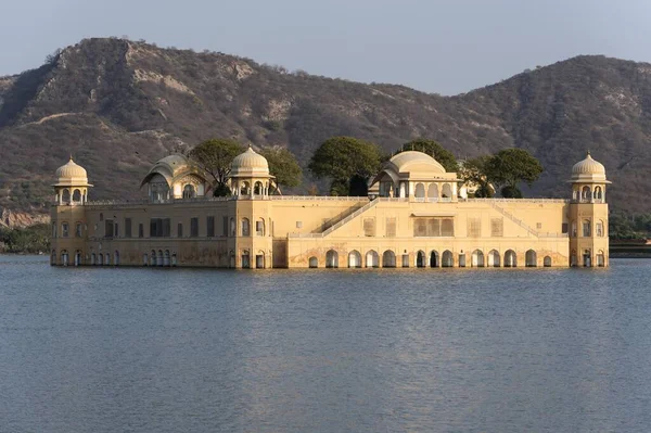 Jal Mahal Water Palace Nad Jeziorem Man Sagar Jaipur Rajasthan — Zdjęcie stockowe