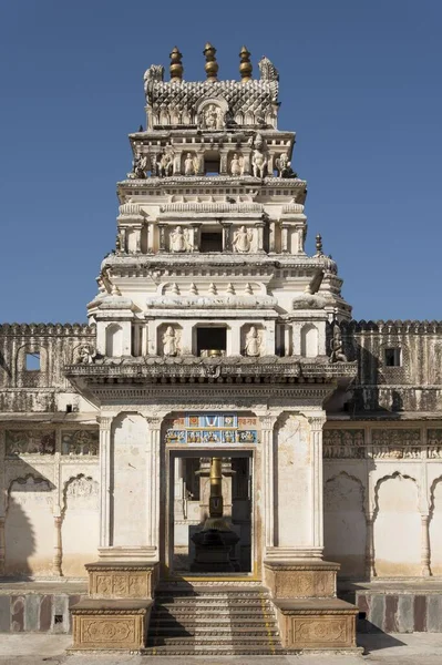 Templo Rangji Velho Pushkar Rajasthan Índia Ásia — Fotografia de Stock