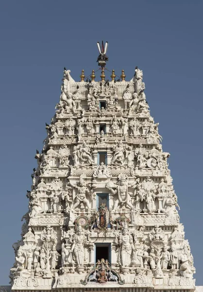 Gopuram Świątyni Shri Rama Vaikunth Pushkar Rajasthan Indie Azja — Zdjęcie stockowe