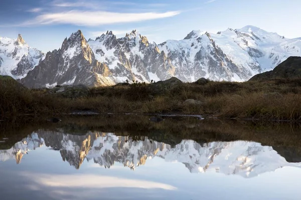 Bela Paisagem Montanhosa Chamonix Alpes França Europa — Fotografia de Stock