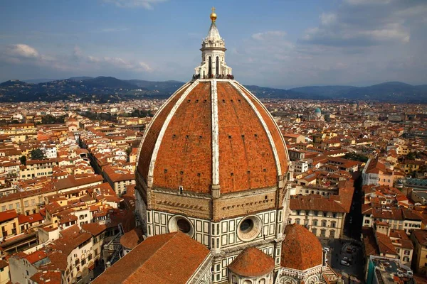 Santa Maria Del Fiore Katedrális Duomo Brunelleschi Kupolája Unesco Világörökség — Stock Fotó