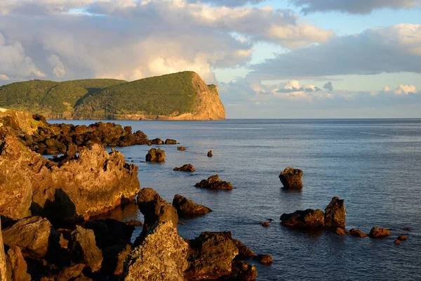 Вид Бразилию Островов Сао Матеус Кальета Терча Азорские Острова Португалия — стоковое фото