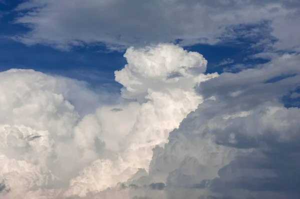 Cumulus Awan Pandangan Langit — Stok Foto