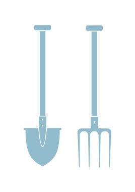 zenci ve beyaz zemin üzerine dirgen