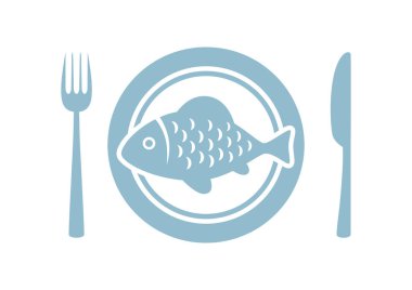 Porselen tabak balık