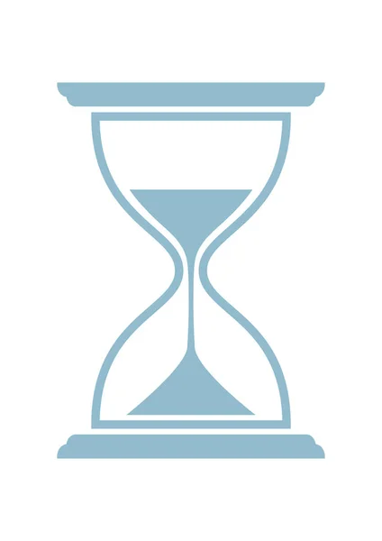 白い背景の赤い砂時計のアイコン ストックベクター C Anthonycz