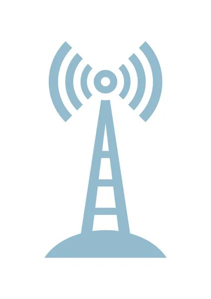 Transmitter vector icon on white background — Stock Vector