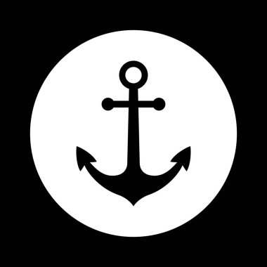 Siyah ve beyaz tutturucu simgesini 