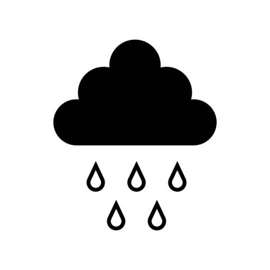 Beyaz arkaplanda hava simgesi