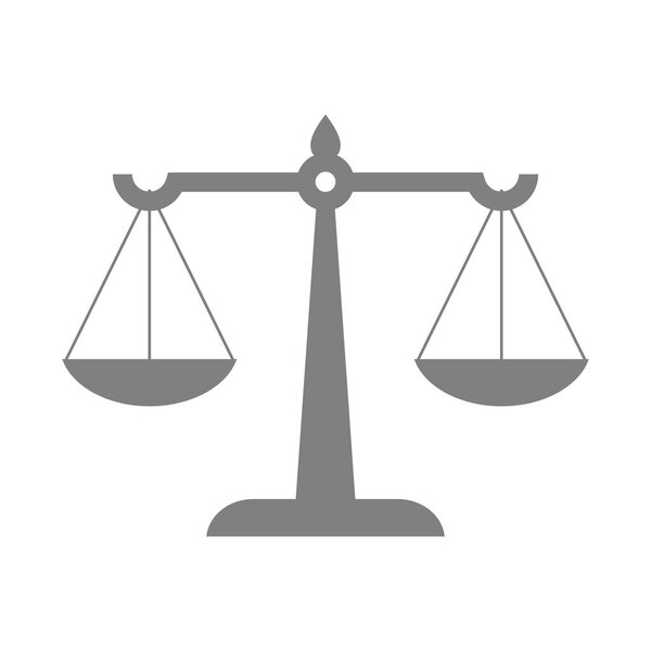 Grey scale vector icon on white background