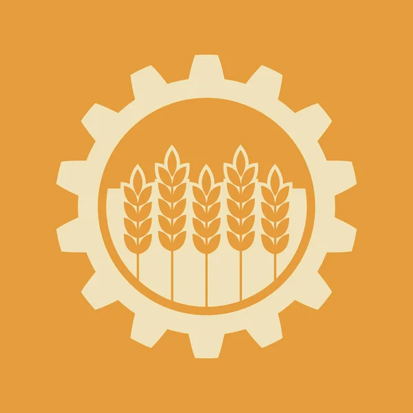 Industrial and agricultural icon — Stock Vector