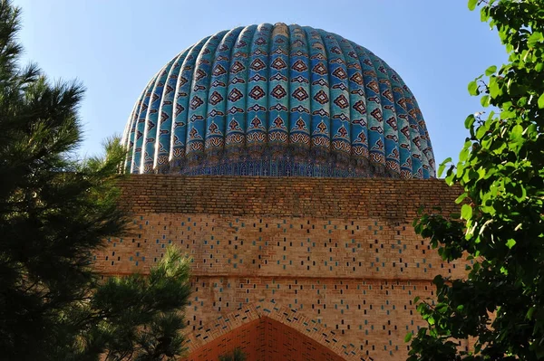 Samarkand: Bibi Khanym moskén — Stockfoto