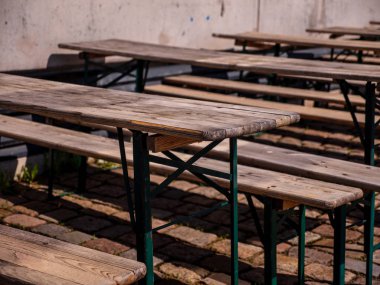 Boş vintage tablo açık