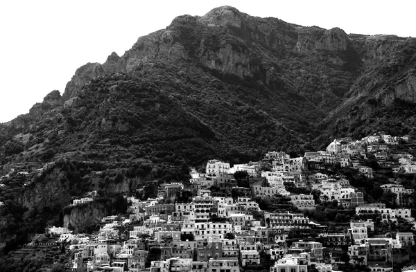 Italy Landscape Positano Amalfi Coast Positano Cliffside Village Southern Italy — Stock Photo, Image