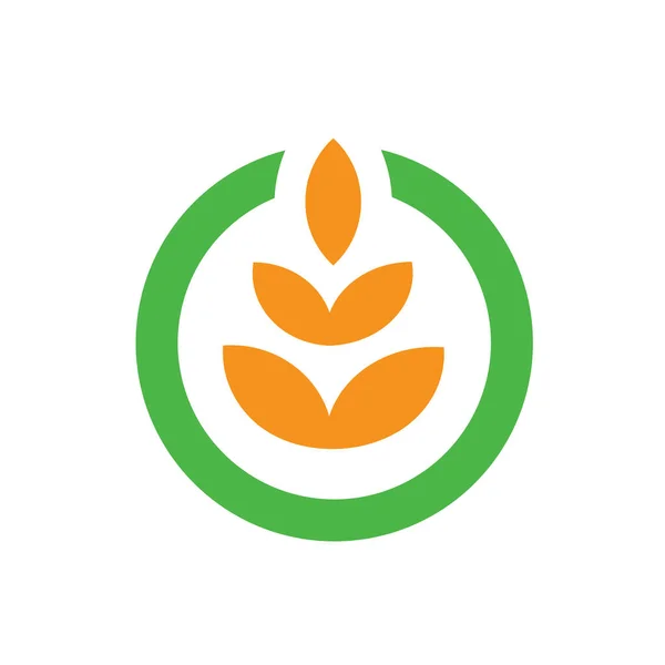 Agricultura Agricultura Logo Vector Plantilla Logotipo Agradable Limpio Adecuado Para — Archivo Imágenes Vectoriales