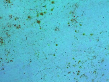 Arkaplan açık mavi boyanmış metal dokusu